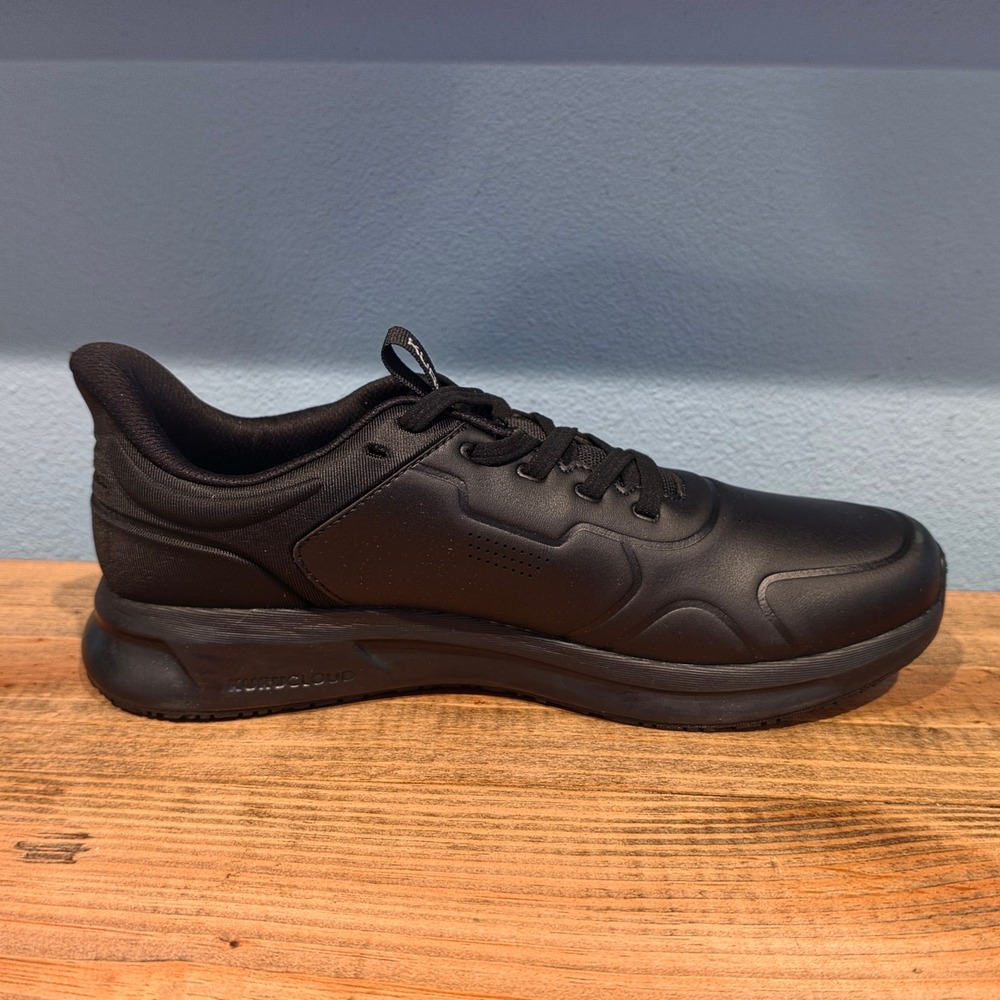 Kuru Mens Kinetic Work Sneakers Black Slip Resistant Water Resistant Size 10 - Picture 9 of 11